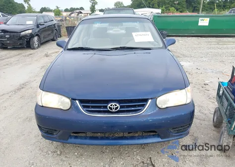 2001 Toyota Corolla Le из США, поврежденный, VIN 2T1BR12E11C511494